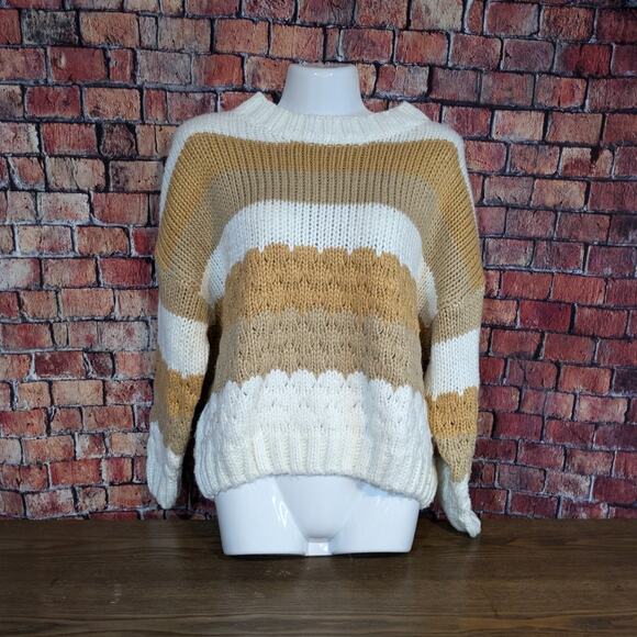 Staccato Chestnut color block sweater Size S - Picture 9 of 10